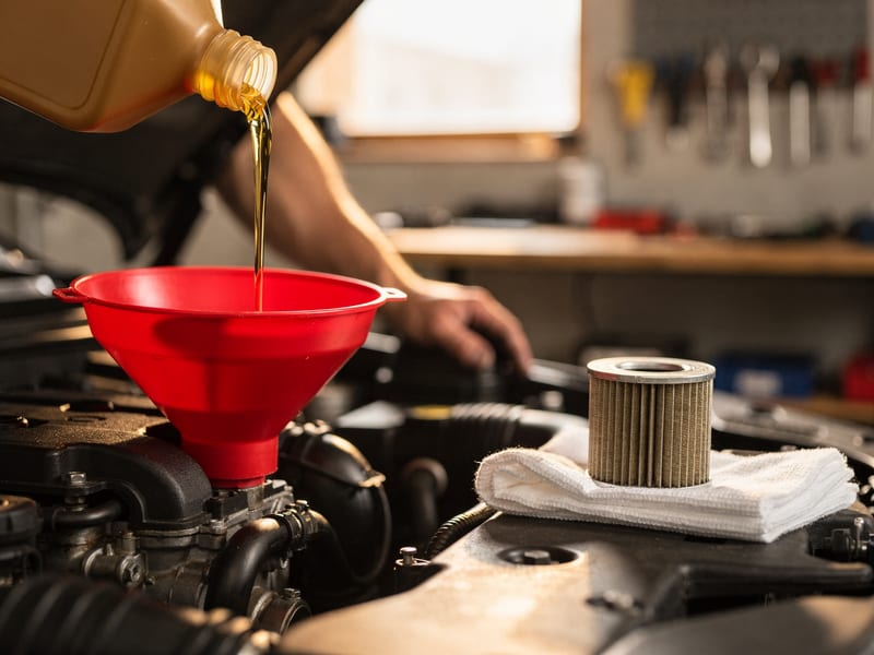 Oil Changes & Routine Maintenance
